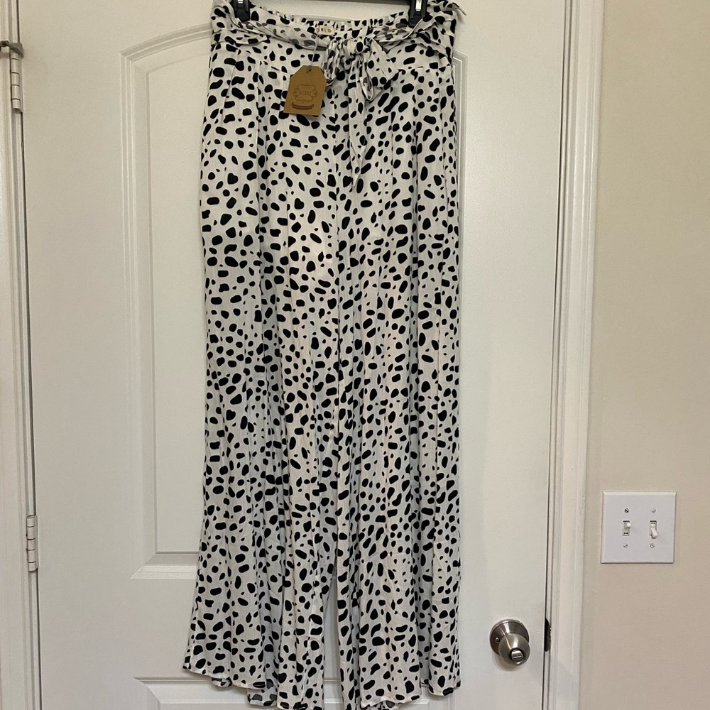 Dalmatian Flare Pants